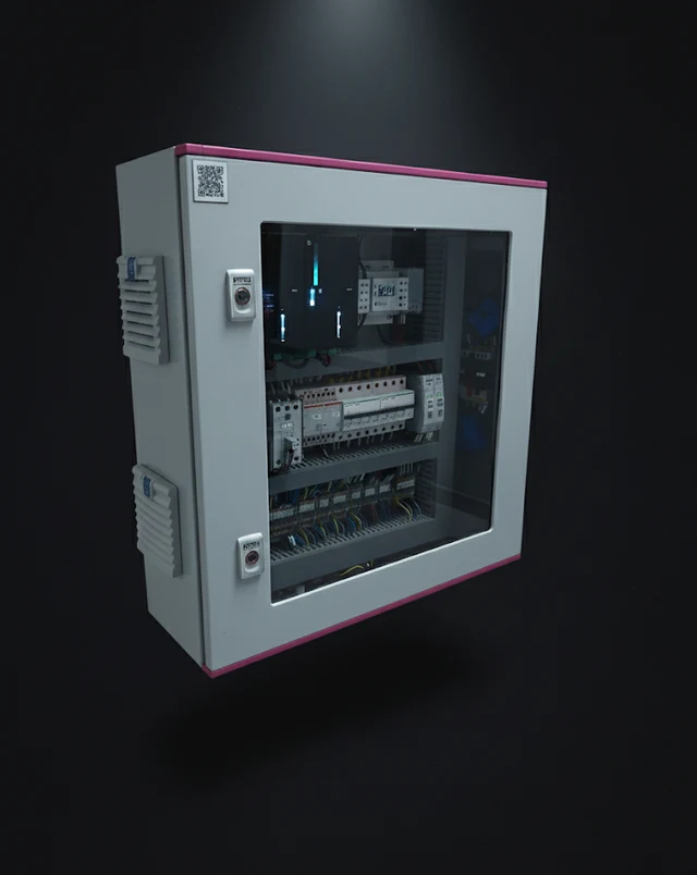 OCS cabinet for oven control